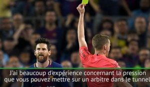 Barcelone - Valverde sur Messi : "Parler avec l'arbitre est normal"