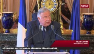 [Replay] Constitution : conférence de presse Gérard Larcher