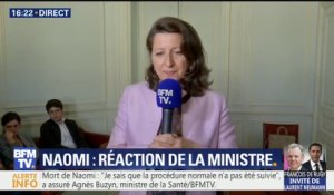 Mort de Naomi Musenga: "Ce n'est pas une question de moyens, c'est une question de formation, d'empathie et d'écoute", assure Buzyn