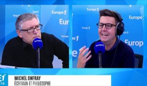Michel Onfray estime qu'Emmanuel Macron "n'est pas digne"