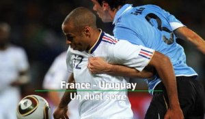 France - Uruguay: Un duel serré