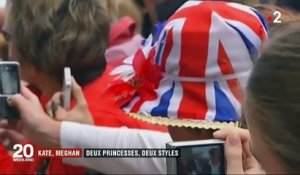 Royaume-Uni : Kate et Meghan, deux princesses aux styles différents