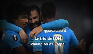 Finale - Le trio de l'OM champion d'Europe