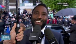 John David Washington "J'ai la même sensation que sur le stade je suis prêt à attaquer"- Cannes 2018