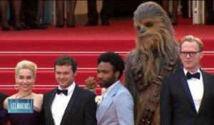 Suite de la montée des marches de l'équipe de "Solo: A Star Wars Story" - Cannes 2018