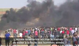 Manifestation à Gaza, l'armée israélienne s'exprime