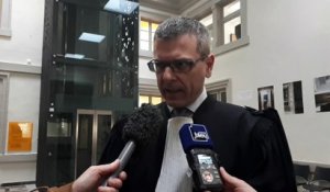 20180517_084840Thibault De Montbrial, l’avocat d’EDF, s’est exprimé avant le début du procès de Greenpeace
