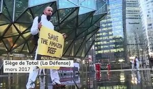 Banderoles, feux d'artifice et tribunal : quand Greenpeace mène des opérations coups de poing en France