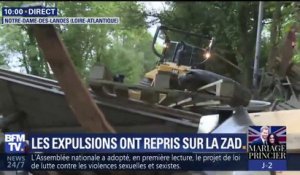 NDDL: les gendarmes et les pelleteuses sont de retour pour une nouvelle opération d'expulsion