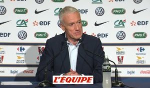 Deschamps «Rami a fait une grosse saison» - Foot - CM - Bleus