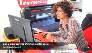 Pano sign'service s'installe à Biguglia