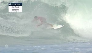 Le replay complet du quart de finale entre K. Andino et F. Toledo (Oi Rio Pro) - Adrénaline - Surf