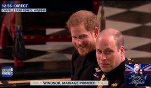 Mariage princier : la reine Elizabeth II arrive à la chapelle St. Georges de Windsor