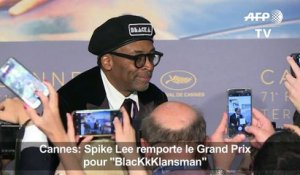 Cannes2018: le réalisateur américain Spike Lee récompensé