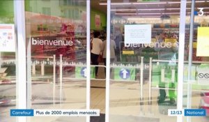 Carrefour : plus de 2 000 emplois menacés