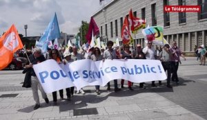 Lorient. Fonction publique : entre 1 000 et 1 500 manifestants