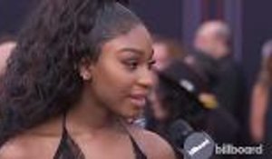 Normani Says She Listens to Beyonce When She Needs a Confidence Boost | BBMAs 2018