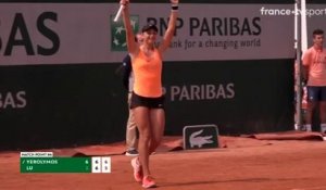 Roland Garros : Margot Yerolymos remporte son premier match 6/2 7/6 !