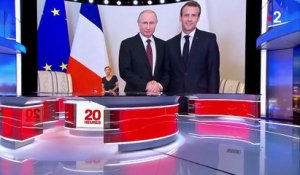 Diplomatie : des convergences entre Vladimir Poutine et Emmanuel Macron ?