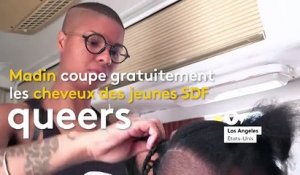À Los Angeles, un salon de coiffure pour SDF queer