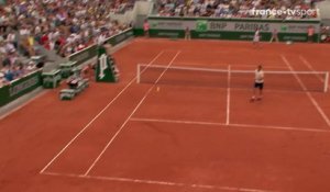 Roland-Garros : Le lob parfait de Basilashvili !