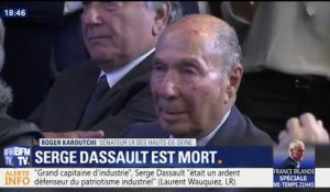 Karoutchi sur Dassault: "C’était un gaulliste convaincu"