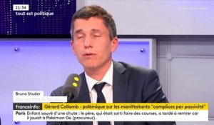 Gérard Collomb sur les casseurs : "C'est une maladresse", reconnaît le député LREM Bruno Studer