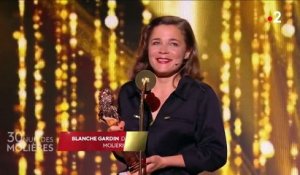 beruset entusiastisk butik Blanche Gardin tacle Polanski à la 29e Nuit des Molières