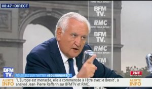 Jean-Pierre Raffarin: “La déconstruction de l’Europe conduirait à la guerre”