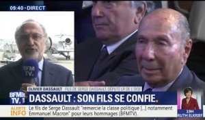 Mort de Serge Dassault: son fils Olivier, l'assure. Il n'y aura pas de guerre de succession entre les enfants