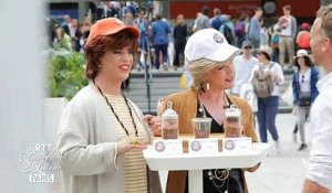 Catherine et Liliane tentent d'arnaquer les visiteurs de Roland Garros... sans succès ! Regardez