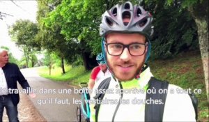 Annecy : pour éviter la galère des bouchons, ils vont au boulot à vélo