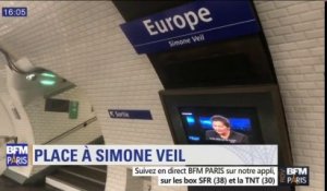 À Paris, Simone Veil a désormais sa place et sa station de métro