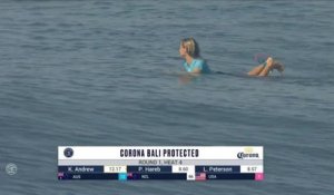 Les meilleurs moments de la série de L.Peterson, K.Andrew et P.Hareb (Corona Bali Women's Pro) - Adrénaline - Surf