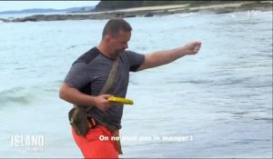 Un candidat de "The Island Célébrités" pêche un poisson qui s'avère... mortel ! Regardez