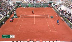 Roland-Garros : Moutet fait courir Goffin !