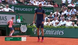 Roland-Garros : Benoît Paire s'envole et remporte le 3e set !
