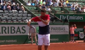 Roland-Garros : Belle entame de match de Cilic !