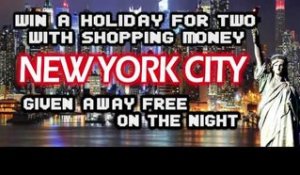 Westwood Party Saturday 25th February *WIN* a trip for 2 to New York!