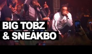 Big Tobz & Sneakbo live and backstage