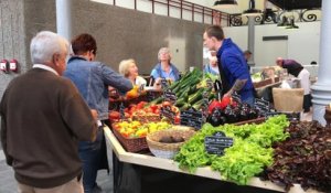 Démarrage en fanfare au marché couvert des Halles du Volontaire à Remiremont