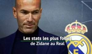 Les stats les plus folles de Zidane au Real