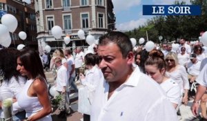 Marche Blanche  en mémoire des victimes de la fusillade de Liège