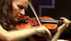 Camille Saint-Saëns |Sonate pour violon et piano n° 1 en ré mineur op. 75 (4 mvts) par Geneviève Laurenceau et David Bismuth