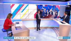 Européennes : pas d'alliance entre Nicolas Dupont-Aignant et Marine Le Pen