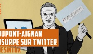 Nicolas Dupont-Aignant usurpé sur Twitter  - DÉSINTOX - 04/06/2018