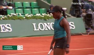 Roland-Garros 2018 : Stephens au dessus de Kasatkina pour le moment !