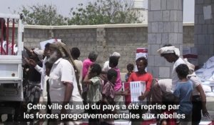 Yémen: distribution d'aide humanitaire dans le sud du pays