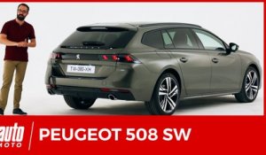 Peugeot 508 SW : prime à l'élégance