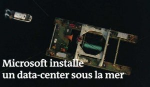 Microsoft installe un data-center sous la mer